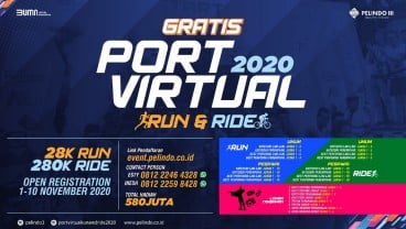 Dorong Gerakan Hidup Sehat Saat Pandemi  Pelindo 3 Gelar Port Virtual Run and Ride 2020