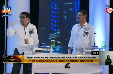 Debat Cawalkot Surabaya, Ini Pandangan Dua Paslon Soal Penanganan Covid-19