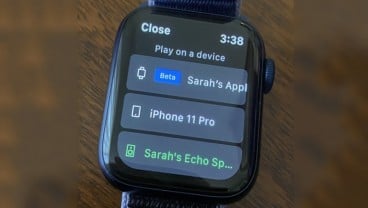 Wow! Apple Watch Bisa Dipakai Streaming Spotify secara Langsung 