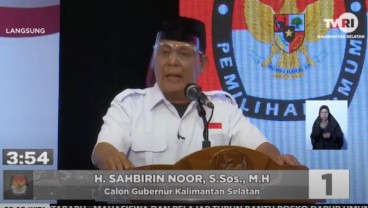 Debat Pilkada Kalsel 2020, Ini Visi dan Misi Sahbirin Noor-Muhidin