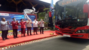 Bus Listrik Mulai Beroperasi di Kawasan Denpasar Bali