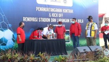 Renovasi Stadion Dipta Bali Habiskan Dana Rp152,9 Miliar