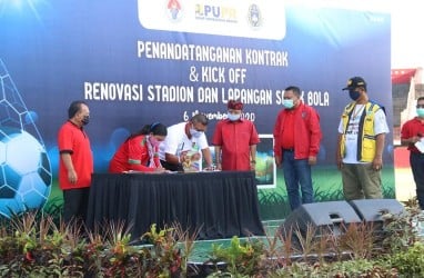 Renovasi Stadion Dipta Bali Habiskan Dana Rp152,9 Miliar