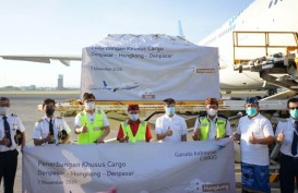 Garuda Luncurkan Rute Kargo Udara Denpasar-Hongkong