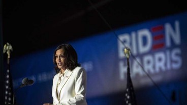 Pidato Pertama Wakil Presiden AS Terpilih, Kamala Harris Kenang Mendiang Ibu