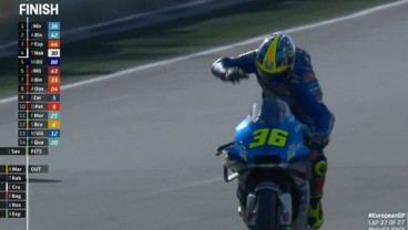 Setelah 38 tahun, Pembalap Suzuki Sabet Posisi Teratas MotoGP Eropa