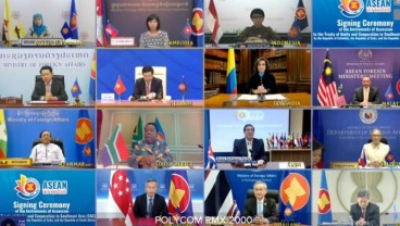 Asean Teken Perjanjian Persahabatan dengan Kolombia, Afsel, dan Kuba