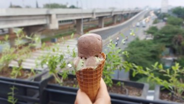 Menikmati Senja di Timur Jakarta Ditemani Vegan Gelato