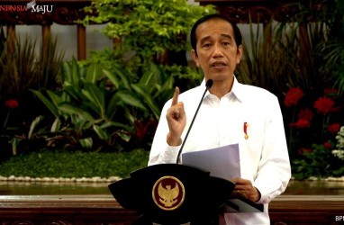Jokowi Curhat Indeks Inklusi Keuangan RI Tertinggal dari Negara Tetangga