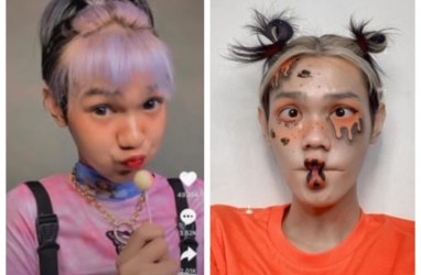 Pelajar SMK Ini Sukses Jadi Influencer dengan Konten Makeup Karakter