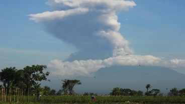 Heboh Awan Mirip Semar di Dekat Gunung Merapi, Pertanda Apa?