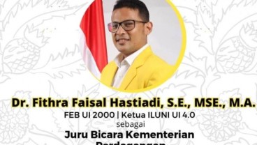 Mendag Tunjuk Ekonom UI Fithra Faisal sebagai Juru Bicara Kemendag