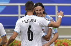 Hasil Pra-Piala Dunia 2022, Suarez & Cavani Bawa Uruguay Sikat Kolombia