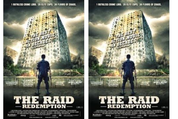 Poster film The Raid:Redemption/imdb.com
