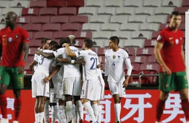 Hasil Nations League : Hajar Portugal, Prancis Lolos ke 4 Besar