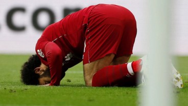 Striker Liverpool Mohamed Salah Hanya Kena Gejala Ringan Covid-19