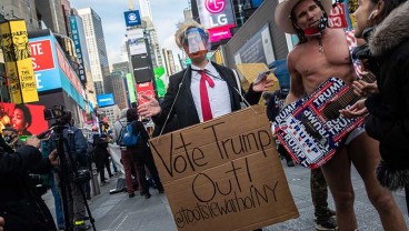 Pendukung Donald Trump Demo di Washington DC, Bentrok Tak Terhindarkan