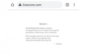 Situs Livescore.com Diblokir Pemerintah, Ada Apa?