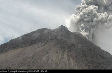 BPBD Yogyakarta Waspadai Luncuran Lava Merapi ke Sisi Barat