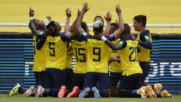 Hasil Pra-Piala Dunia 2022 : Ekuador Lumat Kolombia, Venezuela Menang