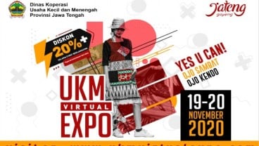 Belanja di UKM Virtual Expo, Bonus Diskon 20 Persen dan Bebas Ongkos Kirim