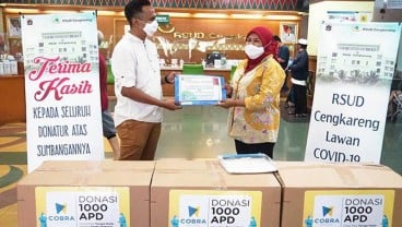 Cobra Dental Donasikan 1.000 APD ke RS Cengkareng