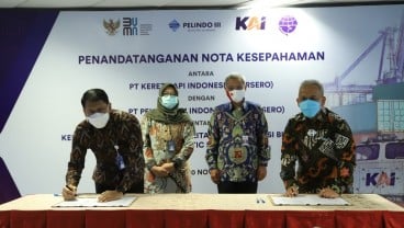 Kolaborasi Pelindo III dan KAI, Optimalkan Aset dan Inovasi Proses Bisnis