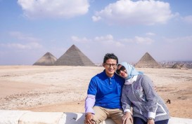 Ungkapkan Cinta, Sandiaga Uno Bandingkan Piramida dengan Istrinya