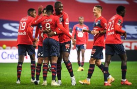 Hasil Liga Prancis, Lille Pangkas Jarak Nilai dari PSG