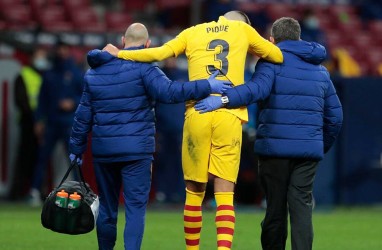Gerard Pique & Sergi Roberto Perpanjang Daftar Cedera Barcelona