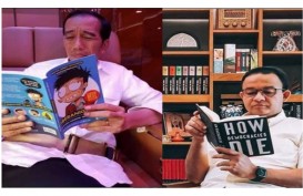 Beda Gaya Anies vs Jokowi Baca Buku, Ini Analisis Rocky Gerung 