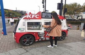 KFC di China Jualan Pakai Mobil Keliling Tanpa Supir, Ini Penampakannya