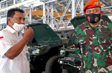 Dankorpaskhas Uji Kendaraan Khusus Buatan Pindad