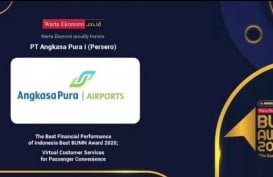 Angkasa Pura I Borong 2 Penghargaan pada Ajang Indonesia Best BUMN Award 2020