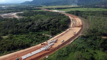 Proyek Jalan Tol Pekanbaru-Bangkinang Diklaim 100 Persen Gunakan Produk Semen Padang