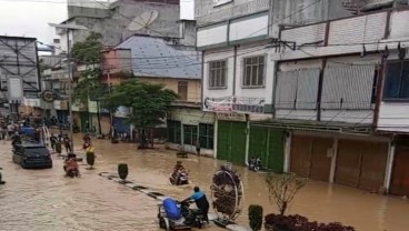 Kota Tebing Tinggi Dilanda Banjir, 3 Pabrik Karet Setop Operasi