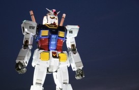 Patung Gundam Raksasa Siap Unjuk Gigi di Jepang