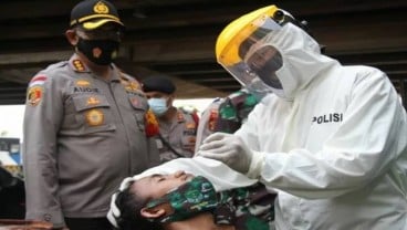 Kodam Jaya Gelar Tes Swab Antigen Terhadap Warga di Petamburan