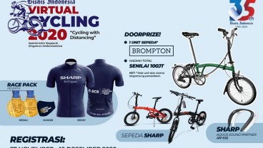 Mau Dapet Brompton, Ikut Bisnis Indonesia Virtual Cycling