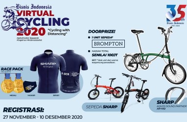 Mau Dapet Brompton, Ikut Bisnis Indonesia Virtual Cycling