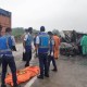 Elf Terbakar Setelah Tabrak Truk di Tol Madiun, 3 Meninggal, 13 Luka-luka