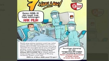 Pasien Covid-19 Boleh Nyoblos di Pilkada 2020, Ini Kata Juru Wabah