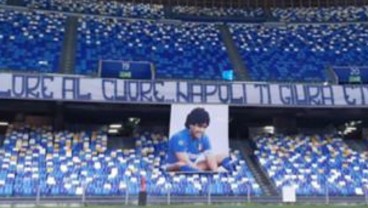 Napoli Resmi Ubah Nama Stadion San Paolo Menjadi Diego Maradona