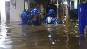 Ciliwung Meluap, 34 RT Terendam Banjir