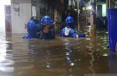 Ciliwung Meluap, 34 RT Terendam Banjir