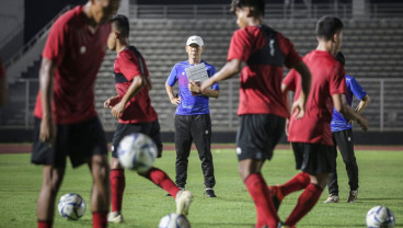 Staf Pelatih Shin Tae-yong Sudah Mulai Memimpin Latihan Timnas U-19