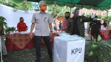 Ganjar Minta Protokol Kesehatan di TPS Ketat Dijalankan