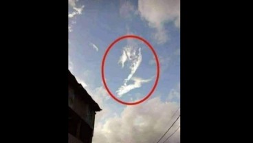 CEK FAKTA: Awan Berbentuk Angka 2 Dikaitkan dengan Pilkada Kota Depok