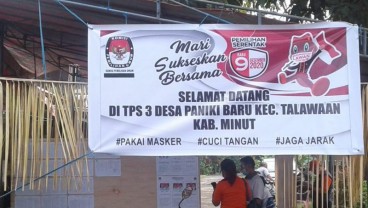 Terapkan Prokes, Warga Sulawesi Utara Berduyun ke TPS 