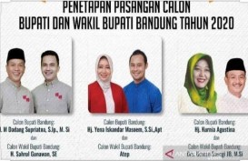Pilkada Kab. Bandung: Saksi Laga Lord Atep dan Syahrul Gunawan Tak Pakai Face Shield